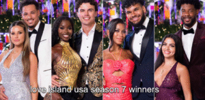 Love Island USA Season 7 Winners and Runners-up list