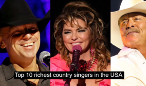 Top 10 richest country singers​​ in the USA