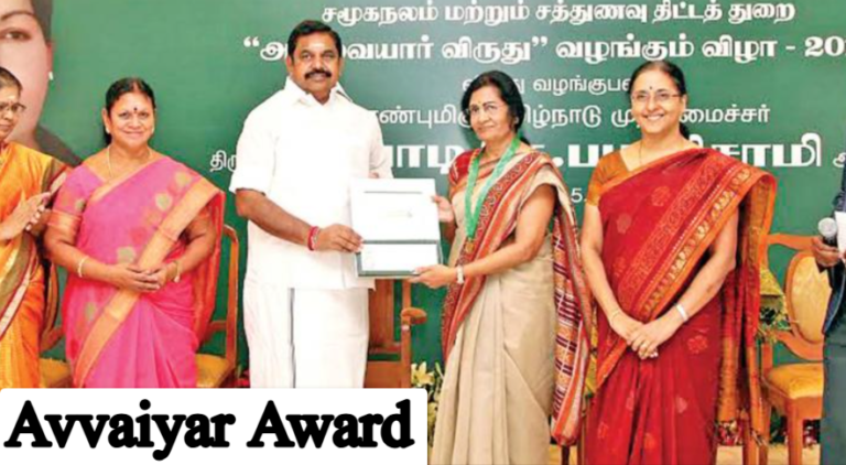 Avvaiyar Award: History, Importance and Selection Process